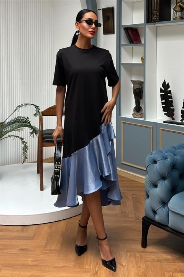 Ruffle Suprem Dress - Multicolor