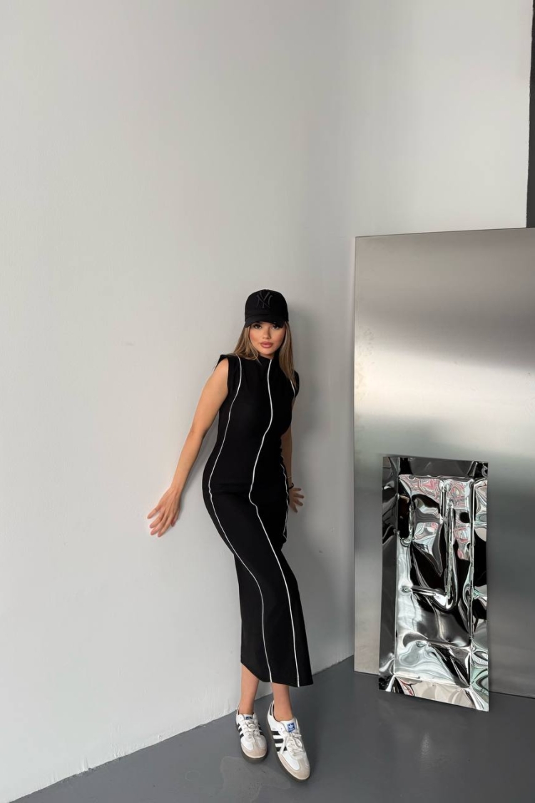 Ottoman Stripe Dress