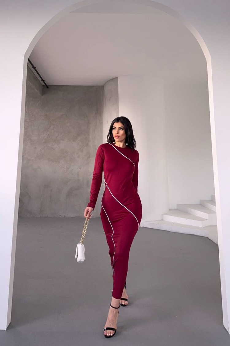 Dalgic Dress - Ezgi Nisantasi - Globality Store - Women Clothes Wholesale Turkey