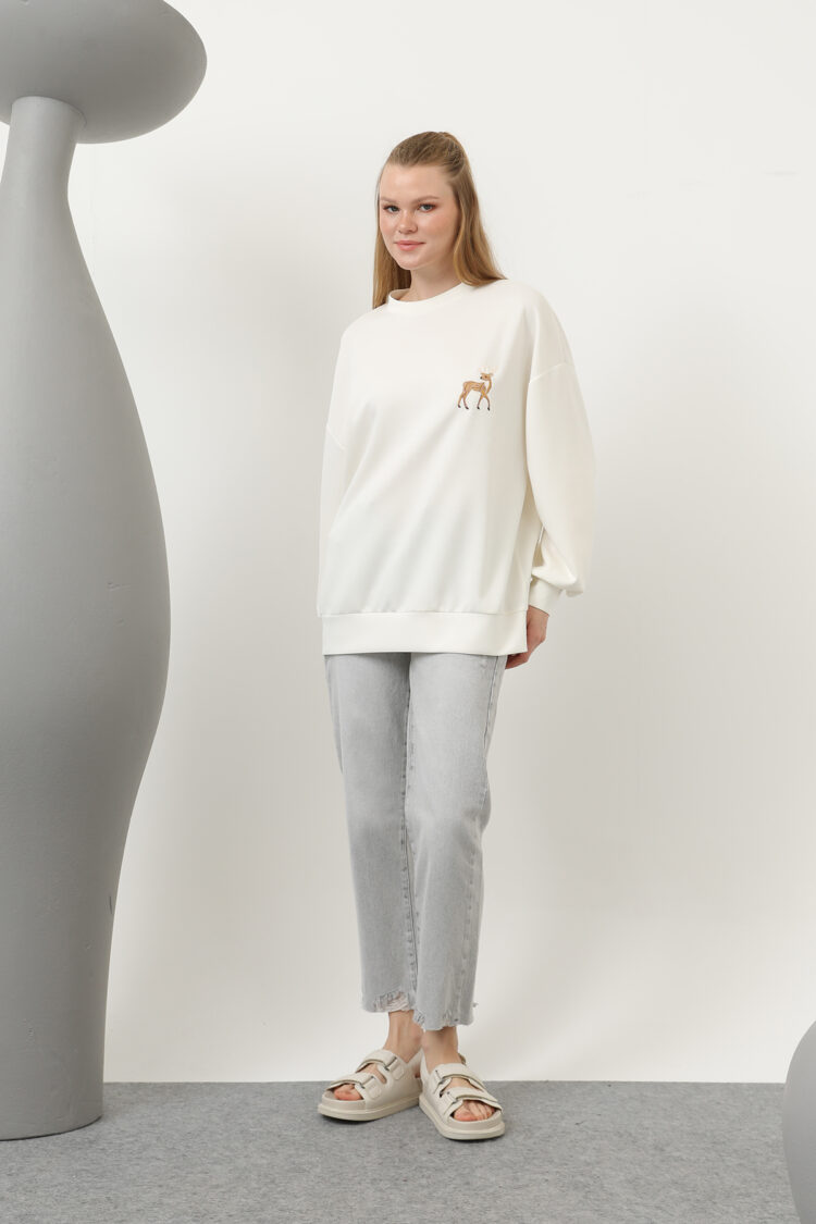 Women's Back Deer Sweat