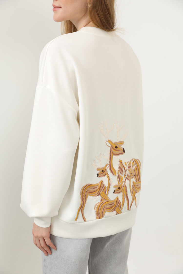 Women's Back Deer Sweat