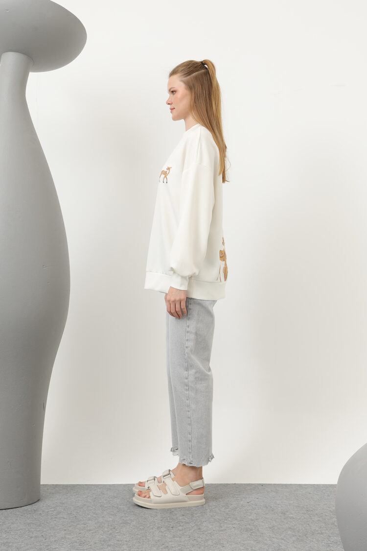 Women's Back Deer Sweat
