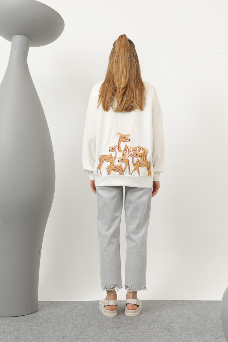 Women's Back Deer Sweat