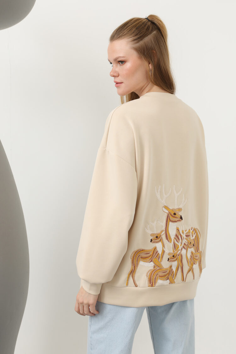 Back Deer Sweatshirt