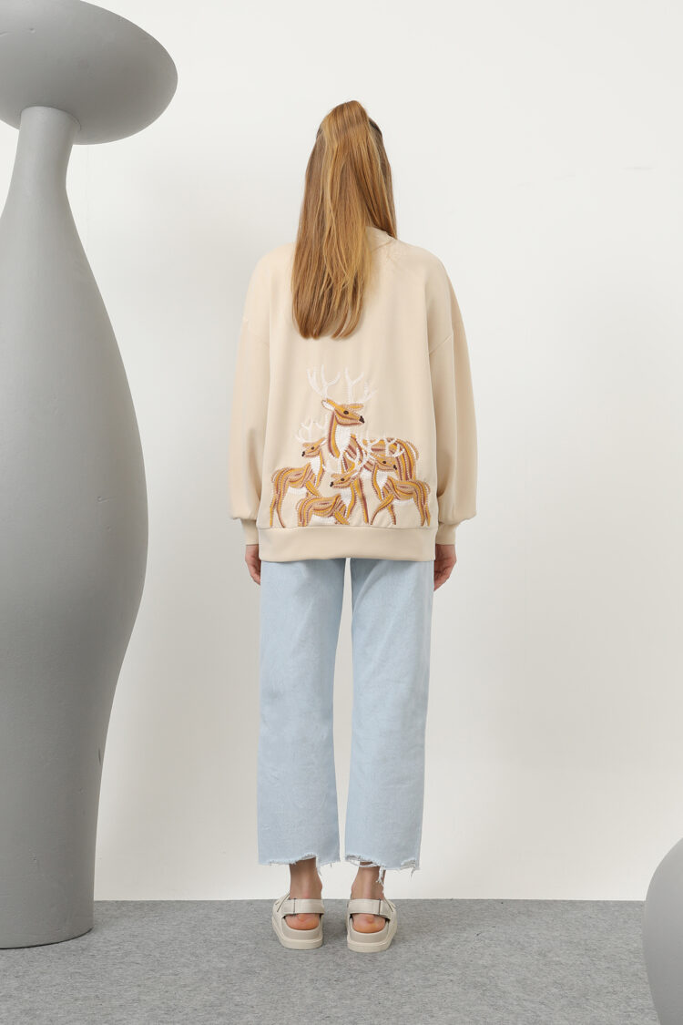 Back Deer Sweatshirt