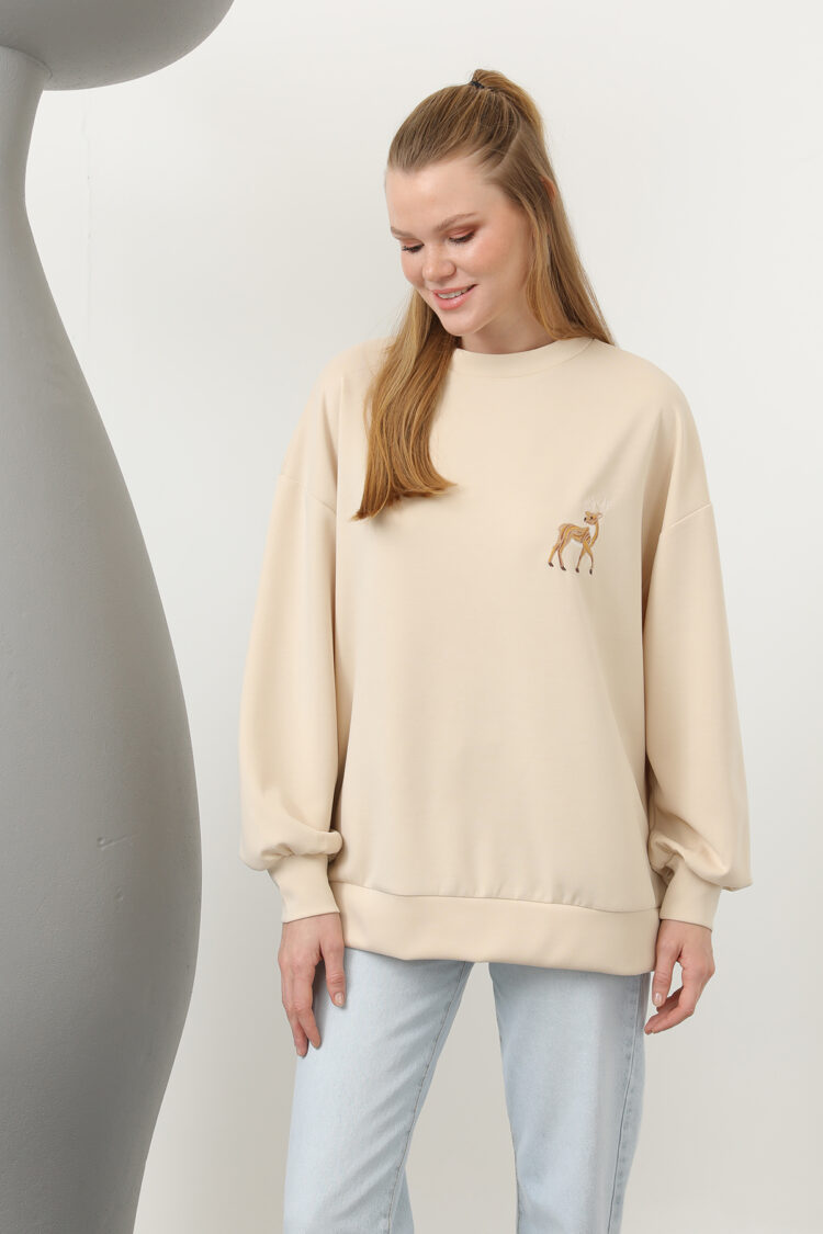 Back Deer Sweatshirt