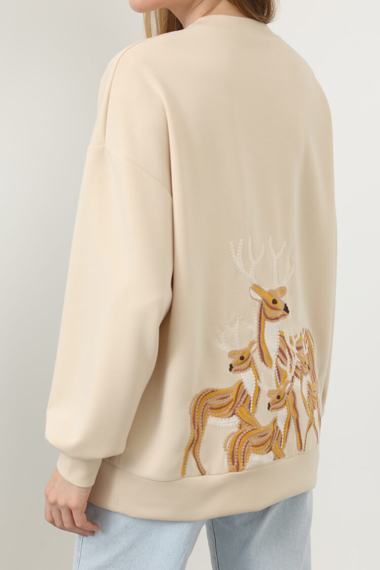Back Deer Sweatshirt