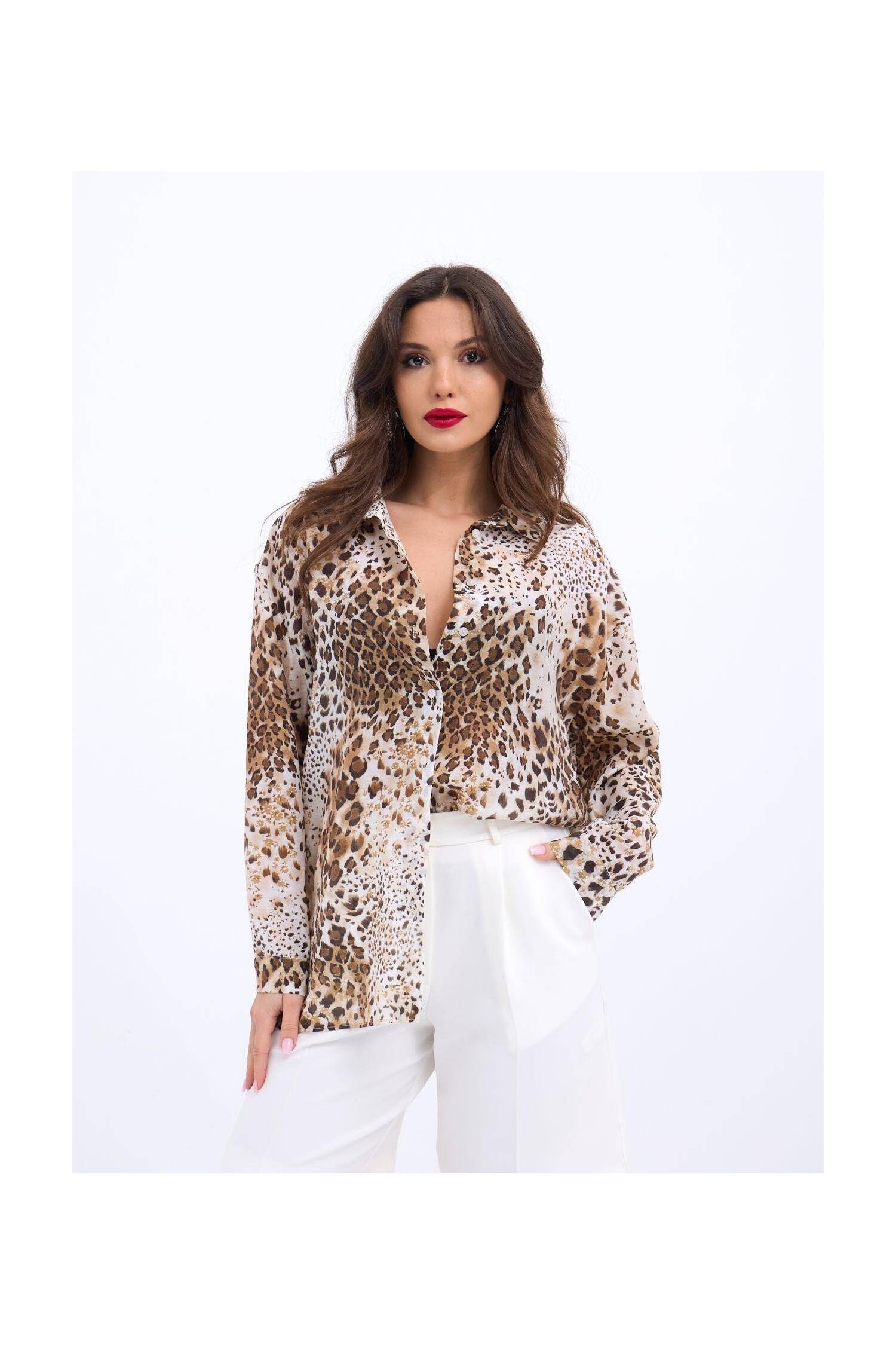 Vicenza Shirt - Multicolor - Brand: Fame - Women's Clothing Wholesale - Globality Store