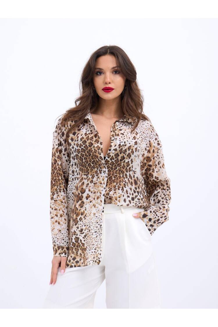 Vicenza Shirt - Multicolor - Brand: Fame - Women's Clothing Wholesale - Globality Store