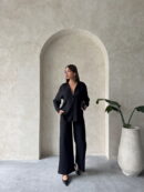 Linen Wholesale Pants - Topshow - Globality Store - Women Clothes Wholesale Turkey