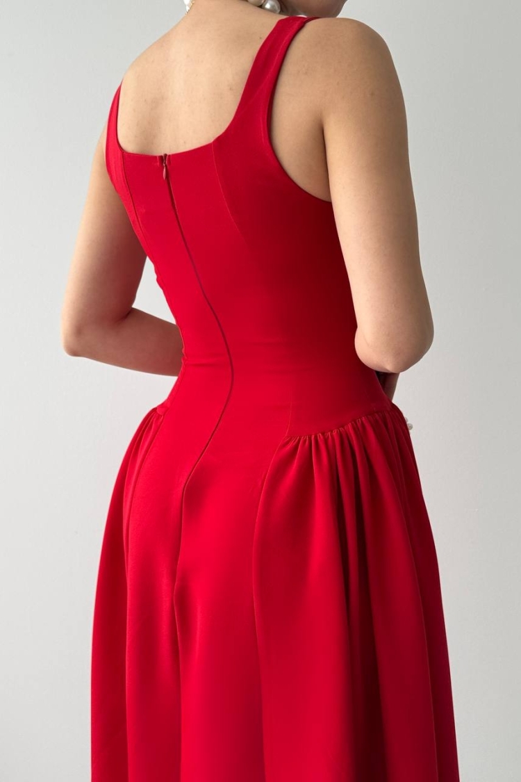 Heldi Pleated Dress