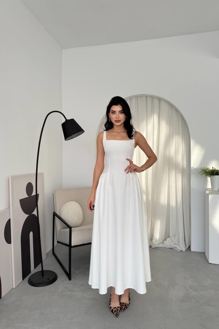 Heldi Pleated Dress