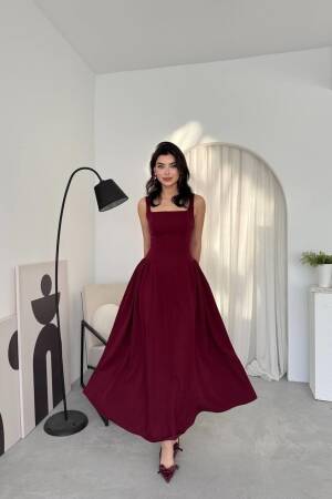 Heldi Pleated Dress - Etika - Globality Store - Women Clothes Wholesale Turkey