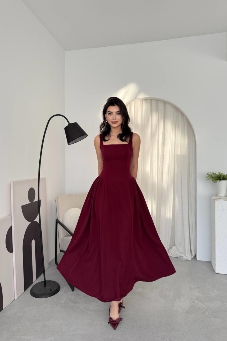 Heldi Pleated Dress