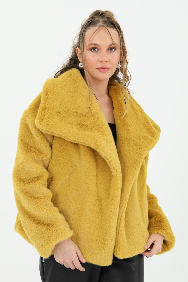Women's Soft Feather Short Coat