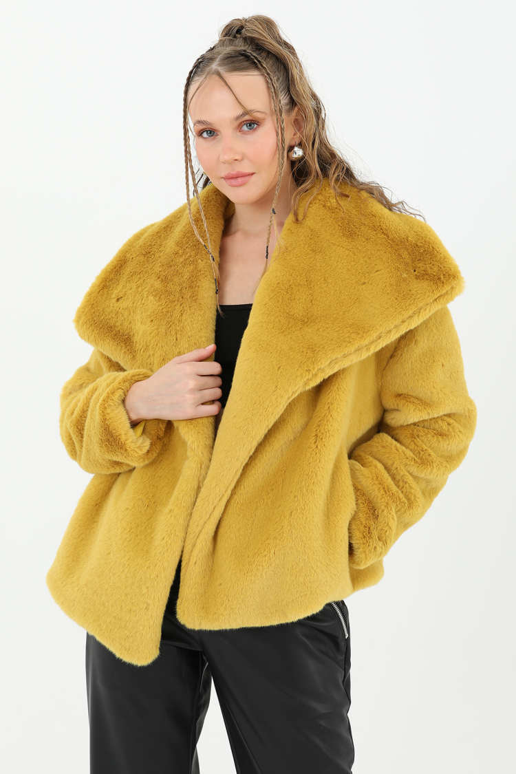 Women's Soft Feather Short Coat