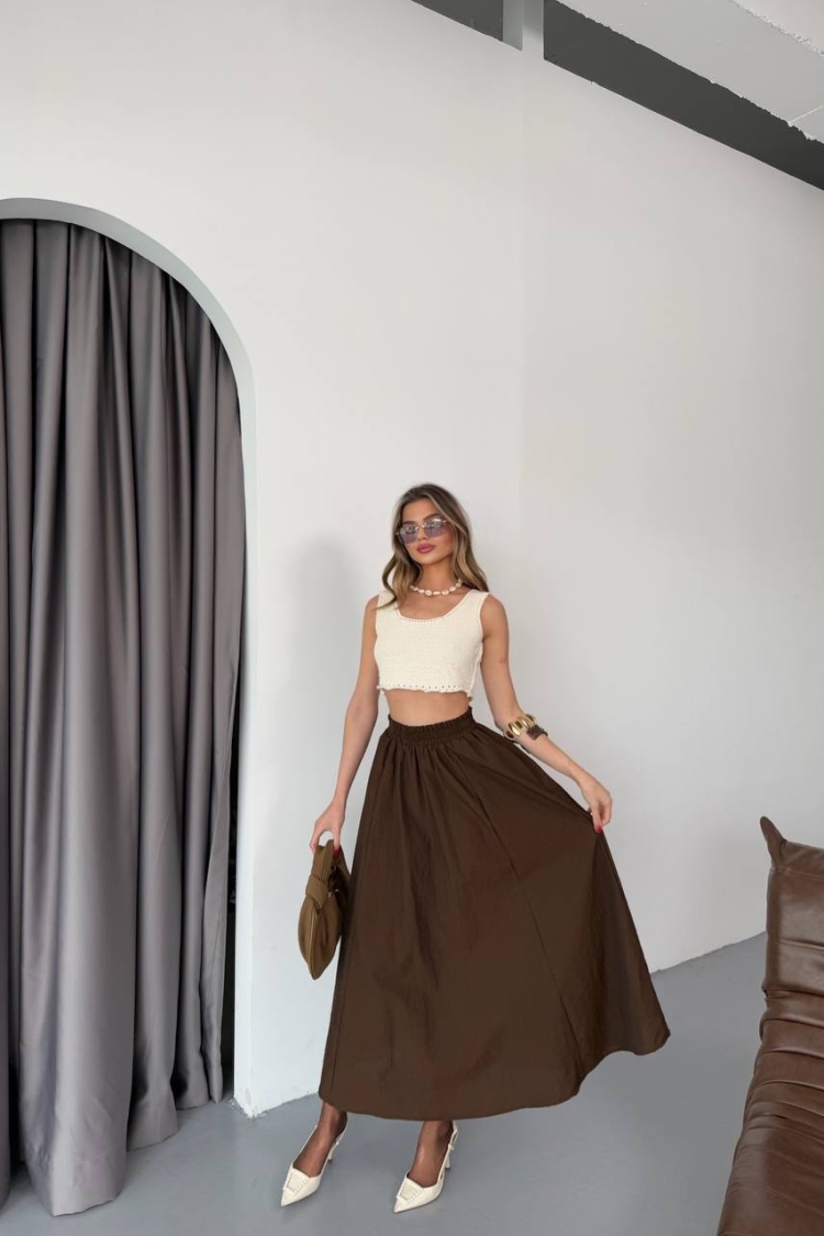 Parachute Skirt - Ezgi Nisantasi - Globality Store - Women Clothes Wholesale Turkey