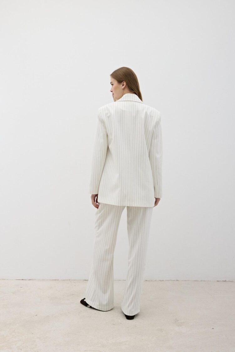 Front Button Detailed Zipper Pants
