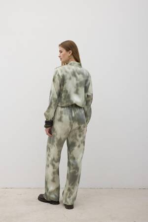 Front Zipper Satin Jacket - Levure - Globality Store - Women Clothes Wholesale Turkey