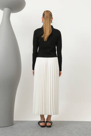 Women's Pleated Skirt - Puane - Globality Store - Women Clothes Wholesale Turkey