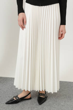 Women's Pleated Skirt - Puane - Globality Store - Women Clothes Wholesale Turkey