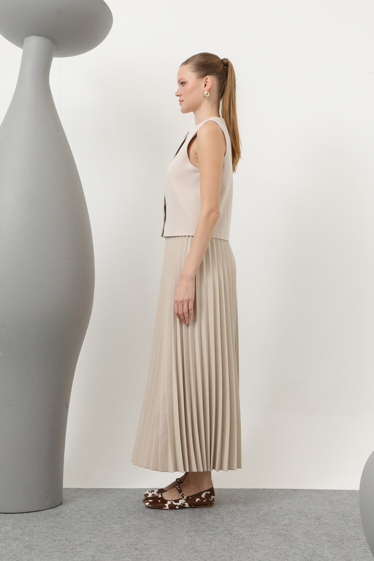 Women's Pleated Skirt