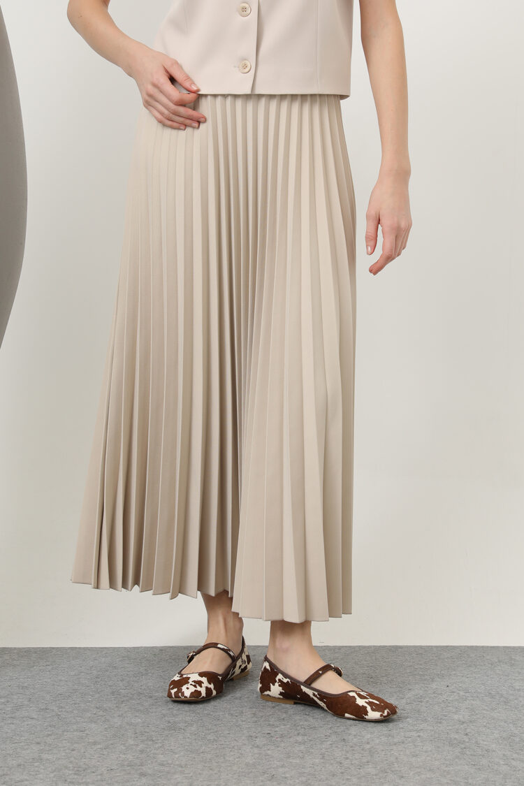 Women's Pleated Skirt