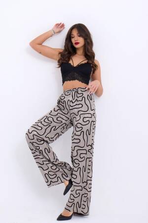 Trousers - Multicolor - Fame - Globality Store - Women Clothes Wholesale Turkey