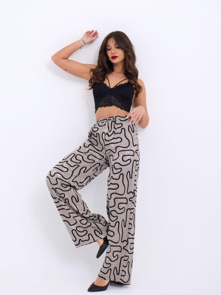 Trousers - Multicolor - Fame - Globality Store - Women Clothes Wholesale Turkey