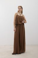 Elastic Waist Water Stone Detailed Pants - Levure - Globality Store - Women Clothes Wholesale Turkey