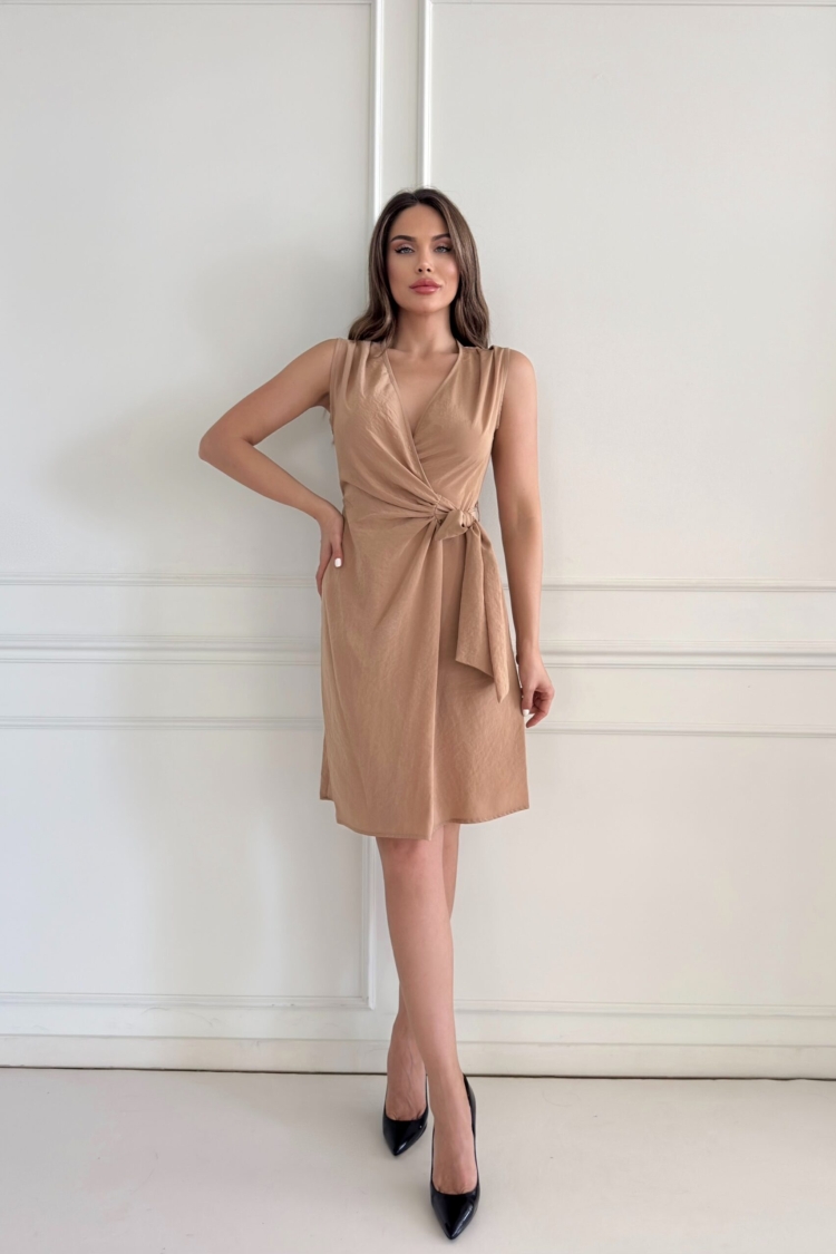 Satin Dress - STEPS - Globality Store - Women Clothes Wholesale Turkey