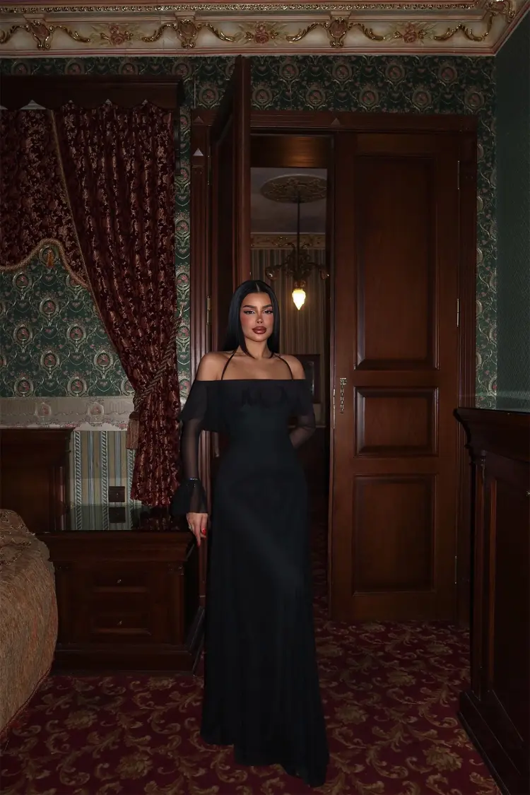 Long Dress With Straps