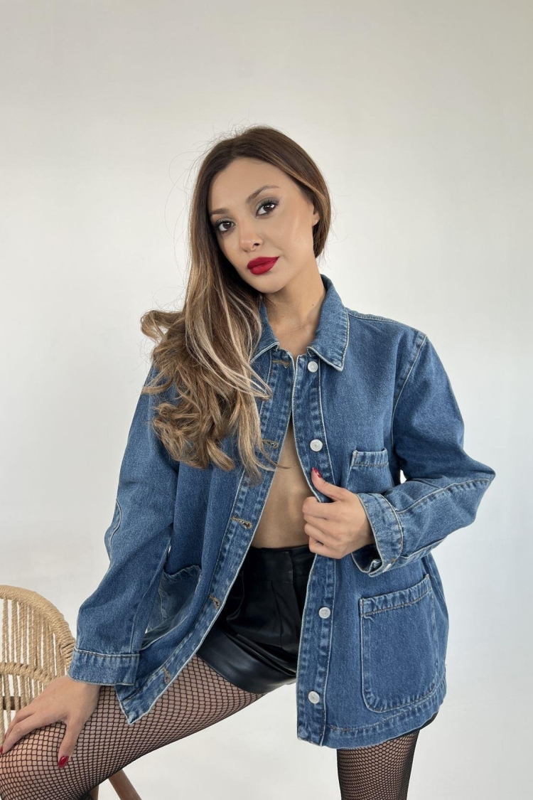 Denim Jacket - Blue