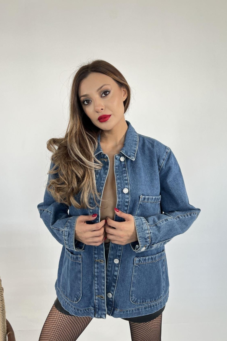 Denim Jacket - Blue
