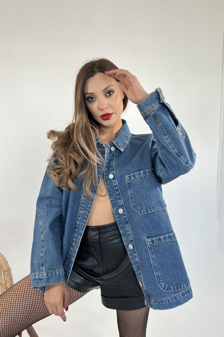 Denim Jacket - Blue