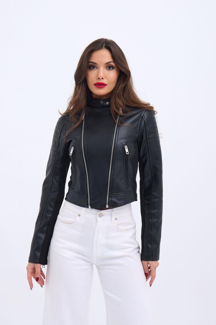 Leather Jacket - Black