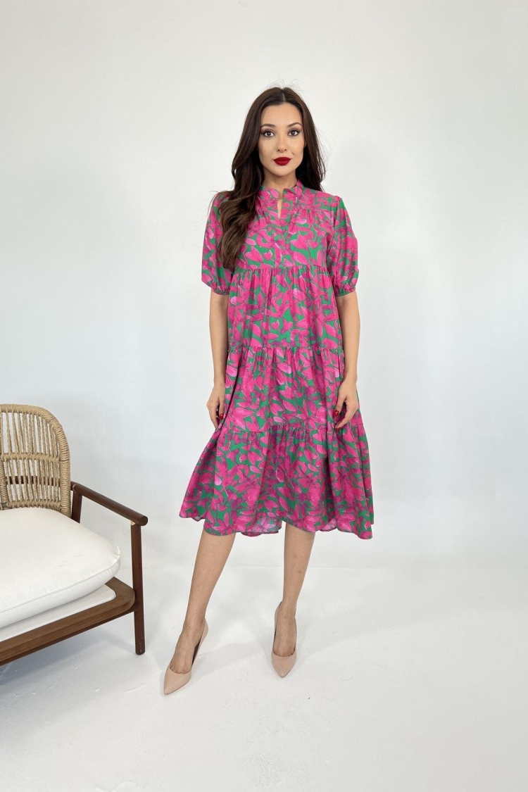 Dress -& Green - Fame - Globality Store - Women Clothes Wholesale Turkey