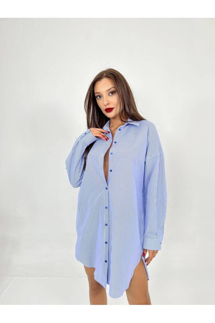 Shirt -And White Striped