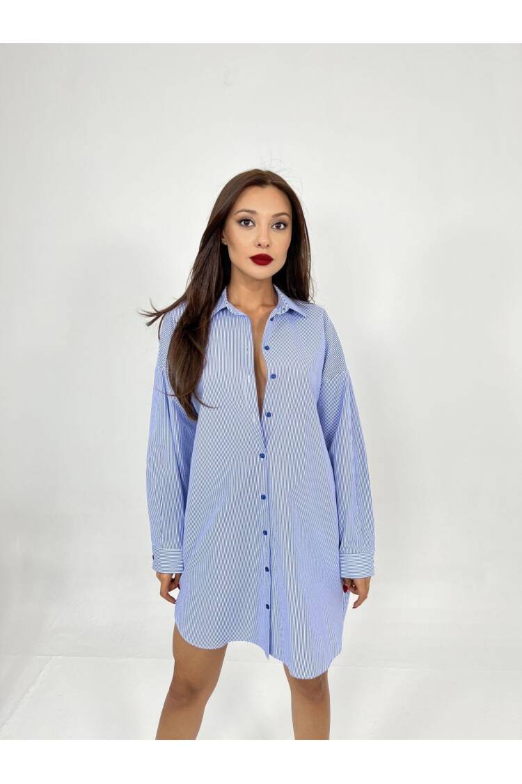 Shirt -And White Striped