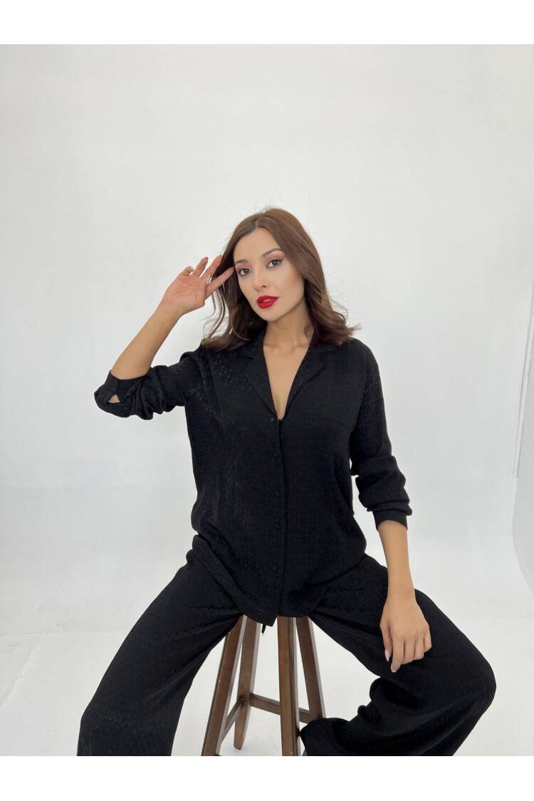 Double Shirt Set - Fame - Globality Store - Women Clothes Wholesale Turkey