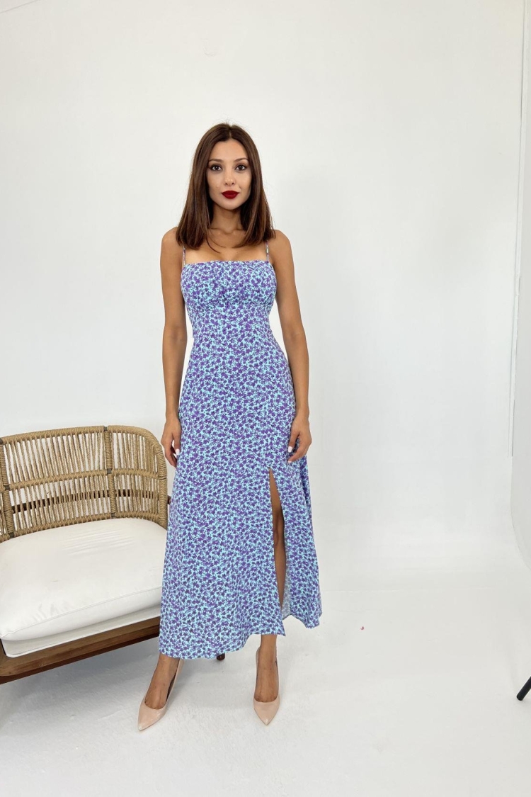 Patterned Dress -& Green
