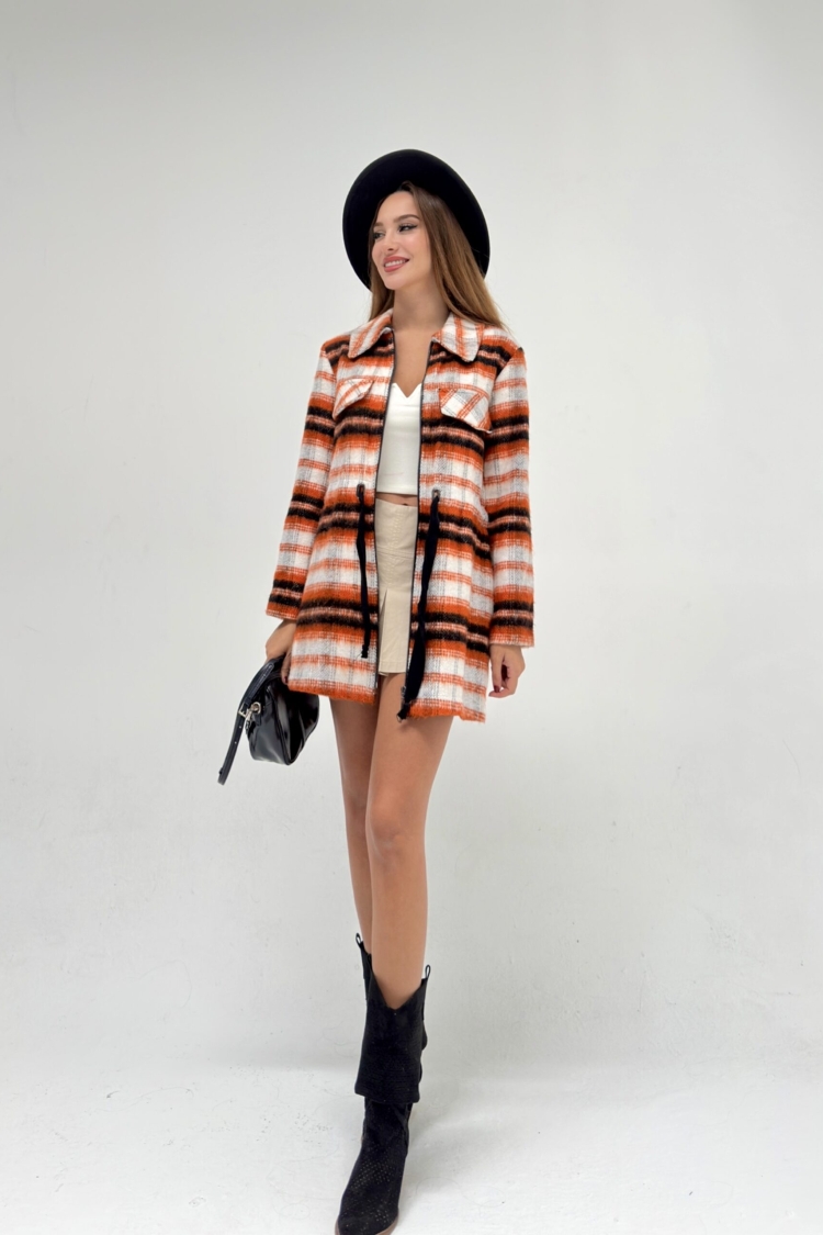 Plaid Coat