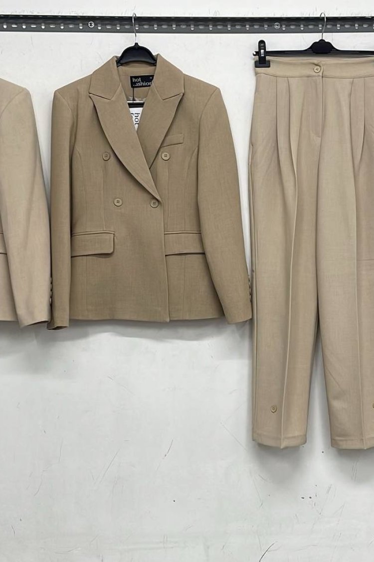 Set - Beige - ESPADA - Globality Store - Women Clothes Wholesale Turkey