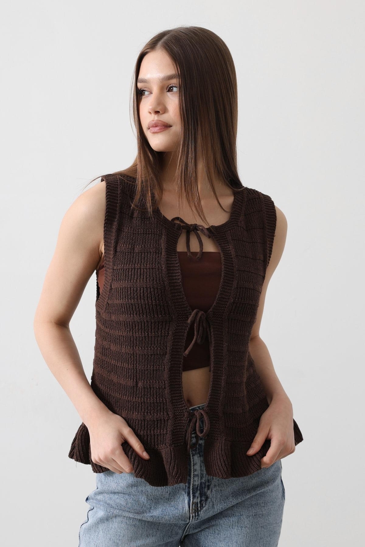 Front Tie Vest