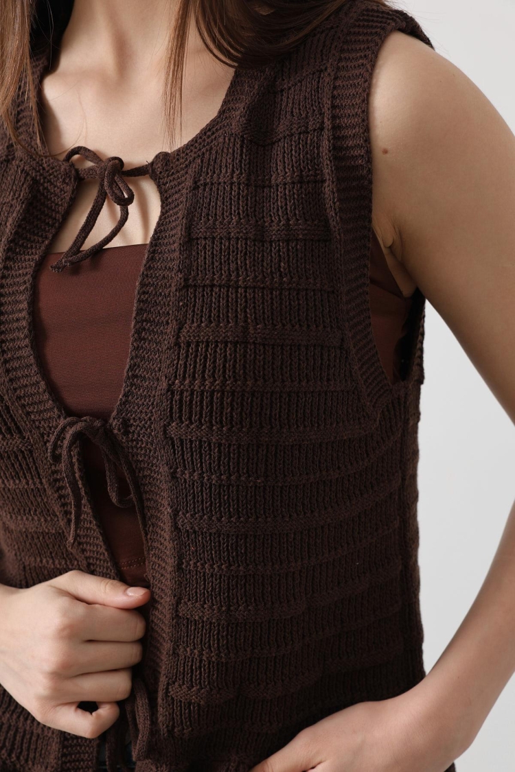 Front Tie Vest