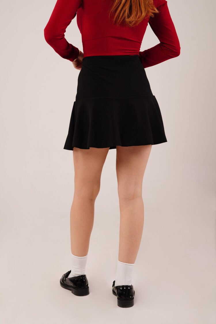 Wholesale Black Mini Skirt With Inner Shorts