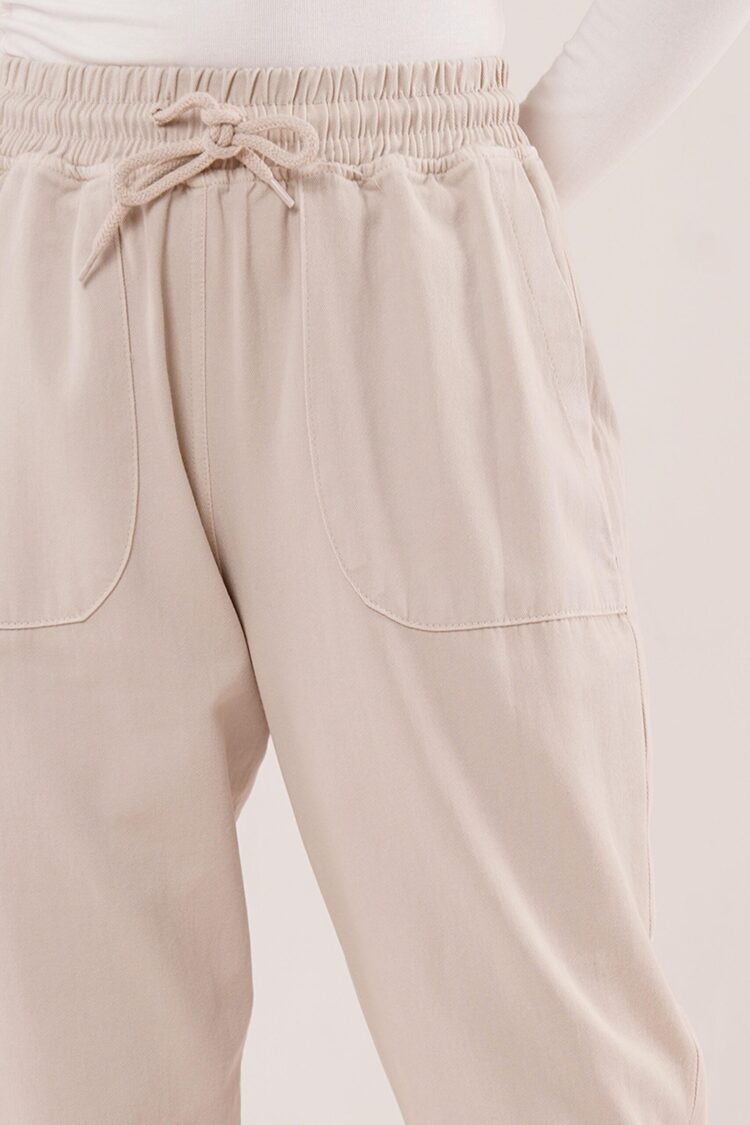 WholesalePants With Tie Up Detailed Pockets