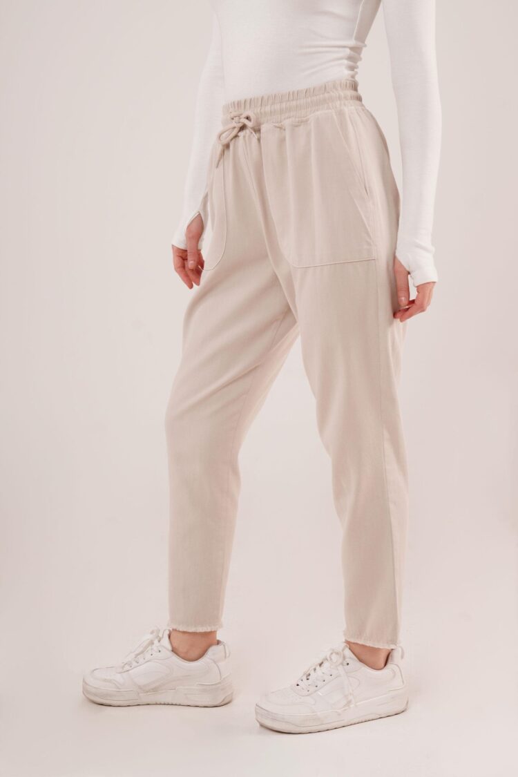 WholesalePants With Tie Up Detailed Pockets