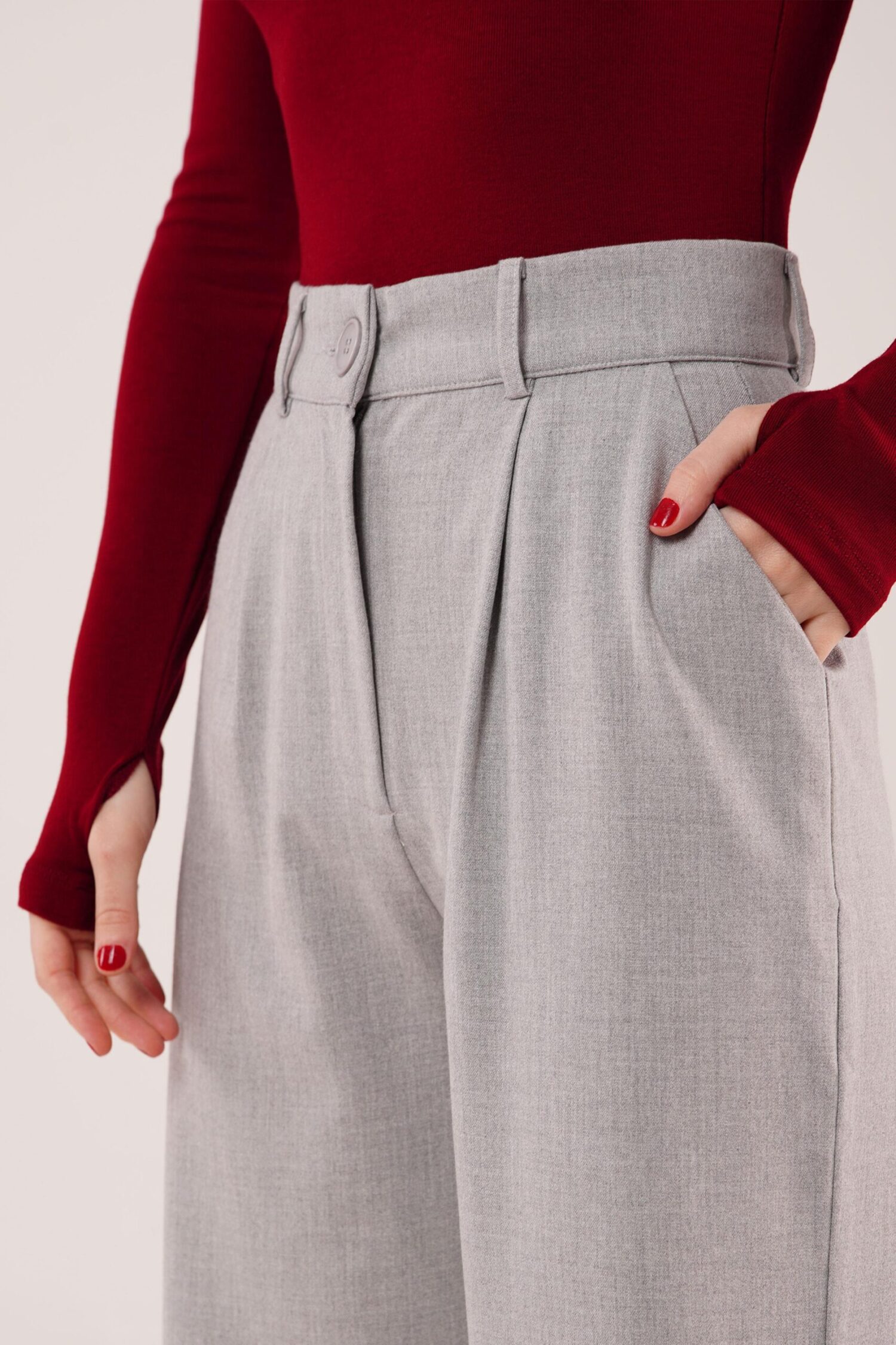 Premium Model Fitted WholesalePants - Lustrin - Globality Store - Women Clothes Wholesale Turkey