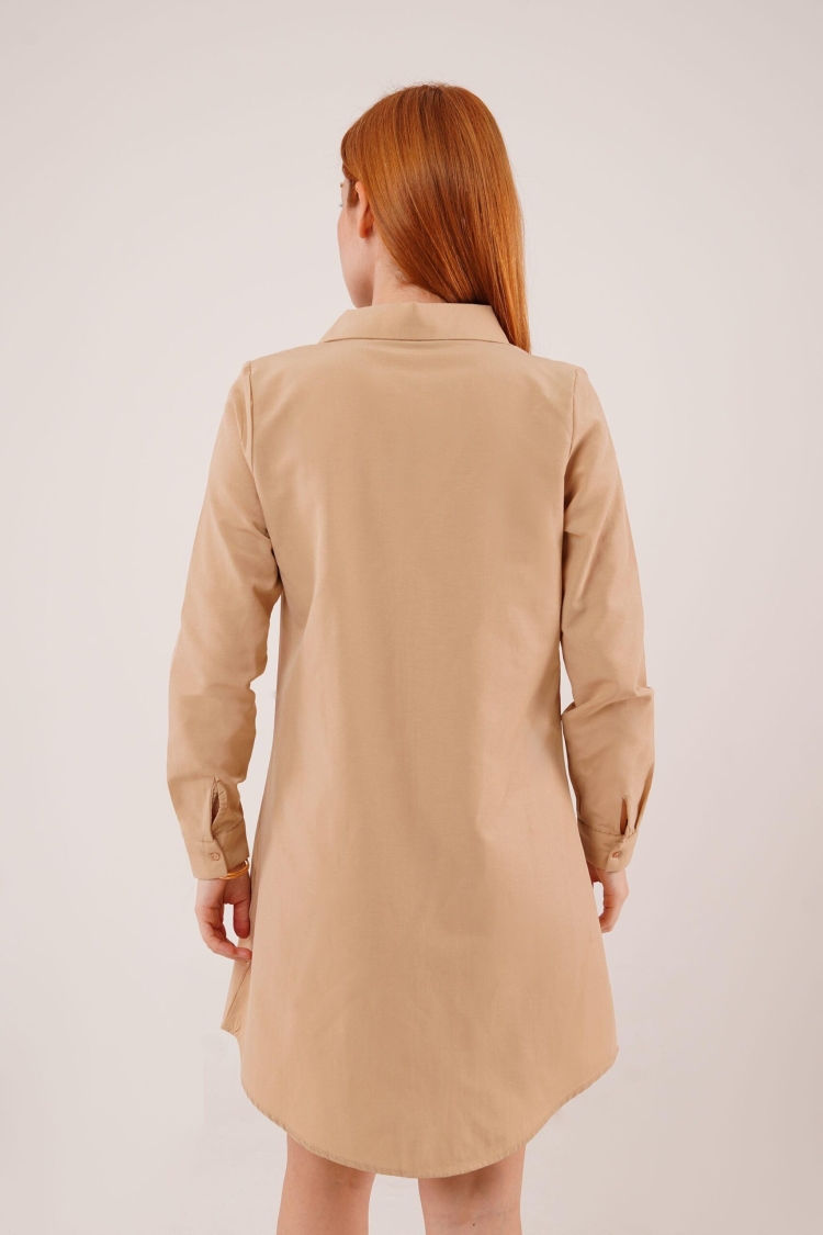 Long SleeveTunic Wholesale Shirt Dress
